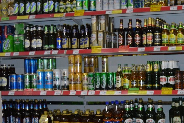 Реализация алкогольной продукции на территории района