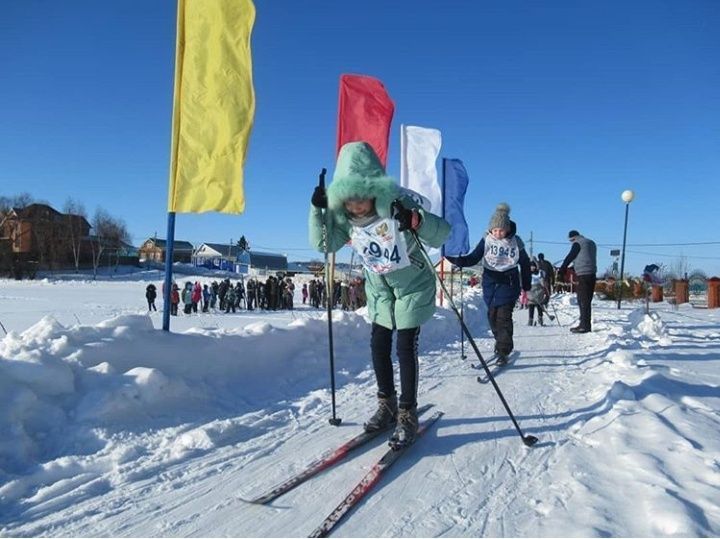 Камско-Устьинская татарская СОШ провела школьный этап "Лыжни России-2020"