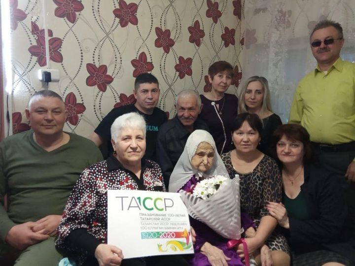 101-й день рождения отметила жительница Камско-Устьинского района