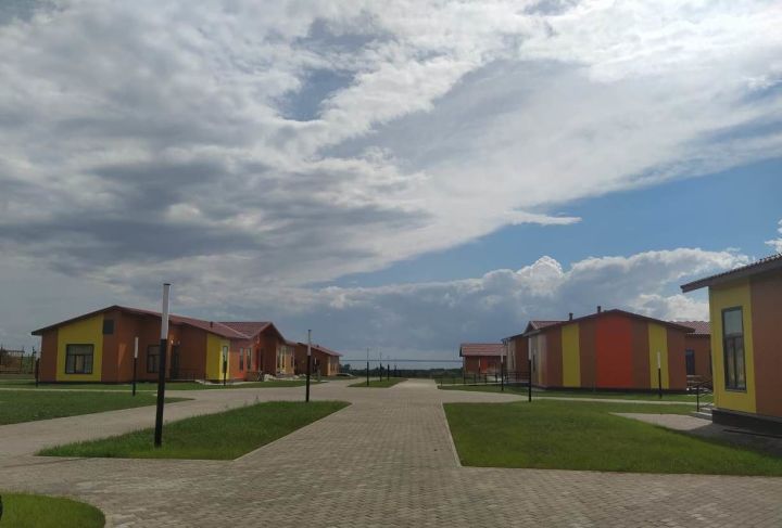 Строительство лагеря в Заовражных Каратаях завершено на 99,9 %