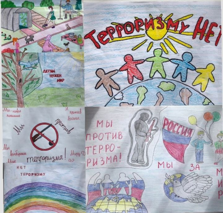 Конкурс рисунков «Мы выступаем за мир!» провели в Камском Устье