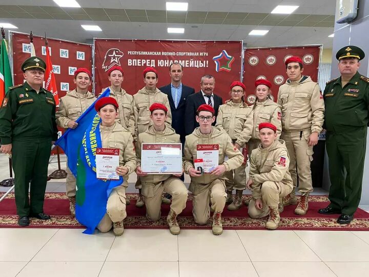 Команда юнармейцев Камскоустьинской школы успешно выступила на зональных соревнованиях