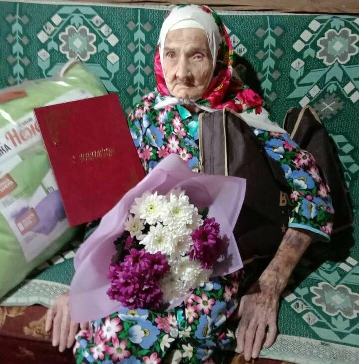 Старейшая долгожительница Камско-Устьинского района отмечает сегодня 103-ий день рождения