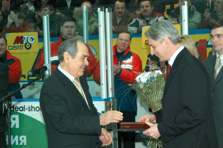 Минтимер Шаймиев многое сделал для успеха и побед «Ак Барса»