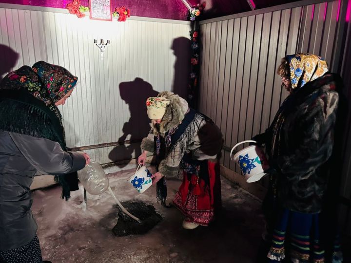 В Крещенье работники культуры не скучали