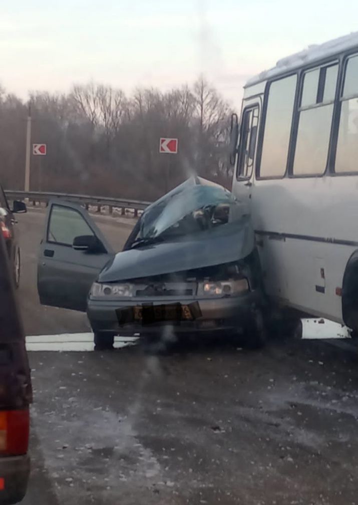 ДТП между Затоном и Камским Устьем