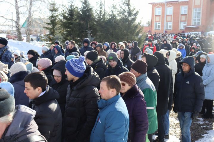 Прощание с земляком