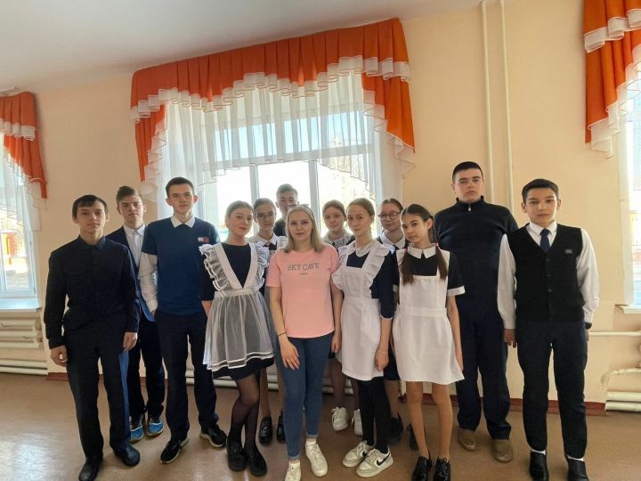 В татарской школе прошло «космическое» занятие