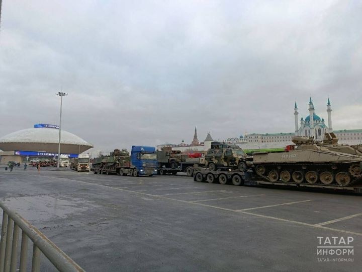 Выставка трофейной техники НАТО прибыла в Казань