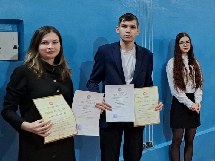 Ученики Сюкеевской школы стали призерами республиканской олимпиады