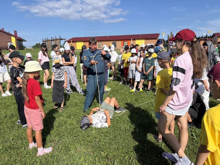 Первый день смены посвящен безопасности