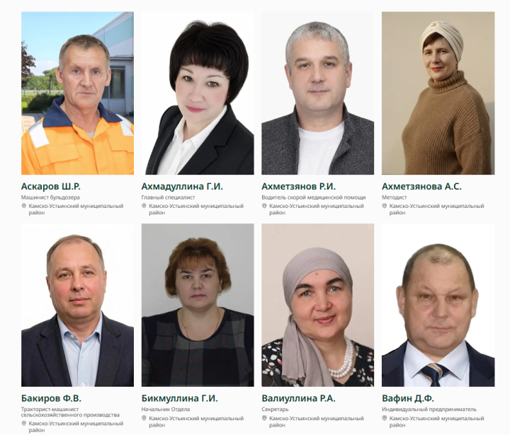 Имена более 50 камскоустьинцев попали на электронную Доску почета республики