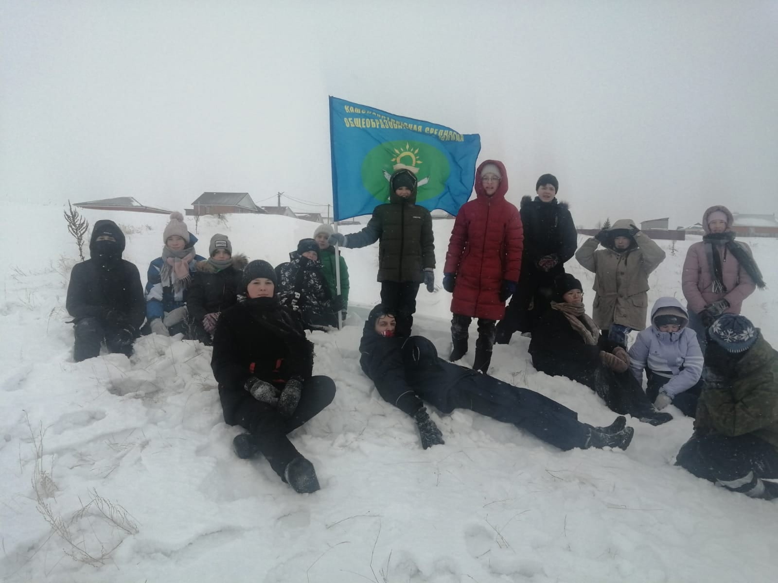 В Камскоустьинской школе прошла игра Зарница