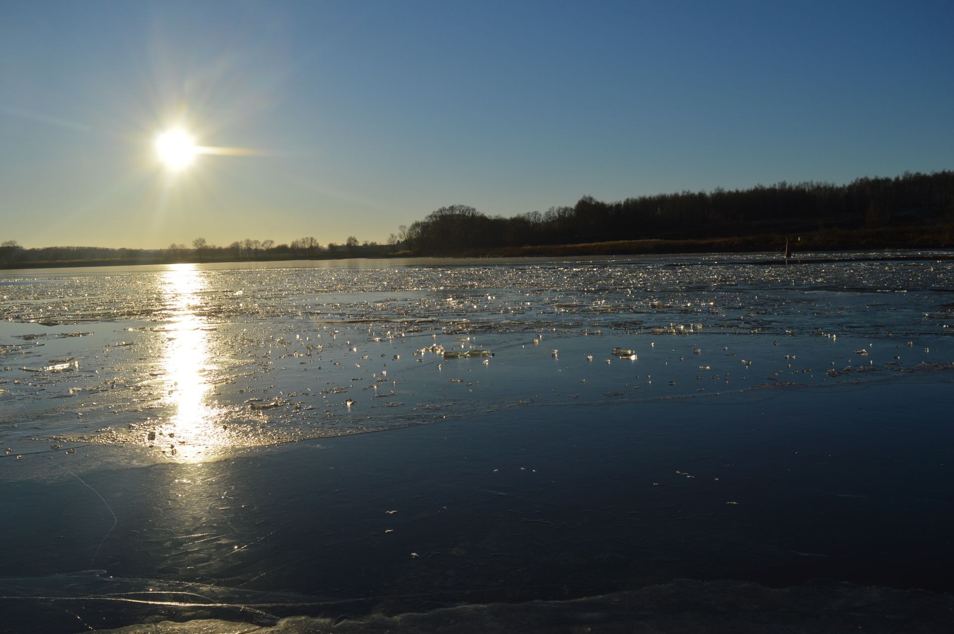 Данные о толщине льда на реках и водоемах Татарстана