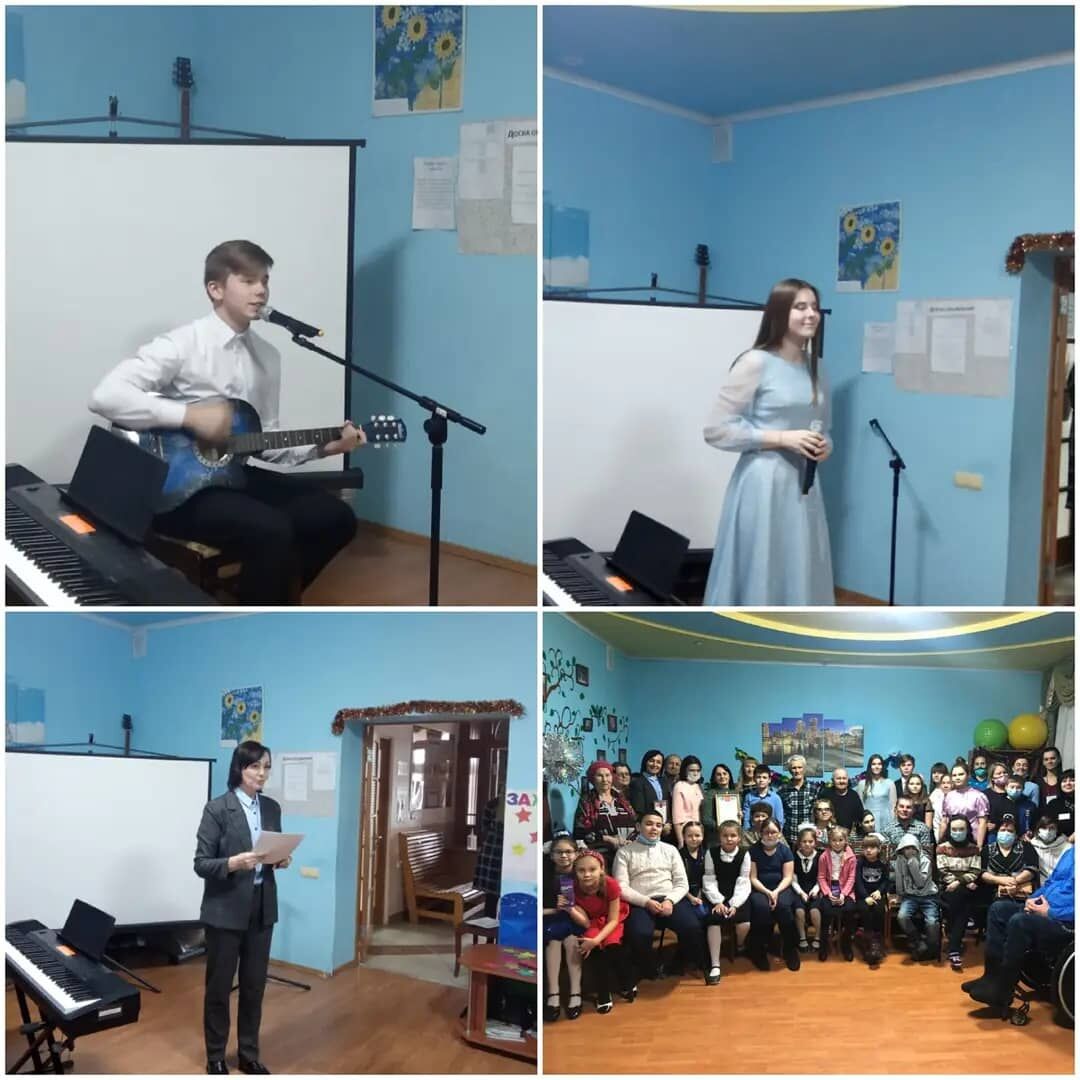 Юные музыканты и преподаватели Затонской ДМШ "Зажгли звезду доброты"