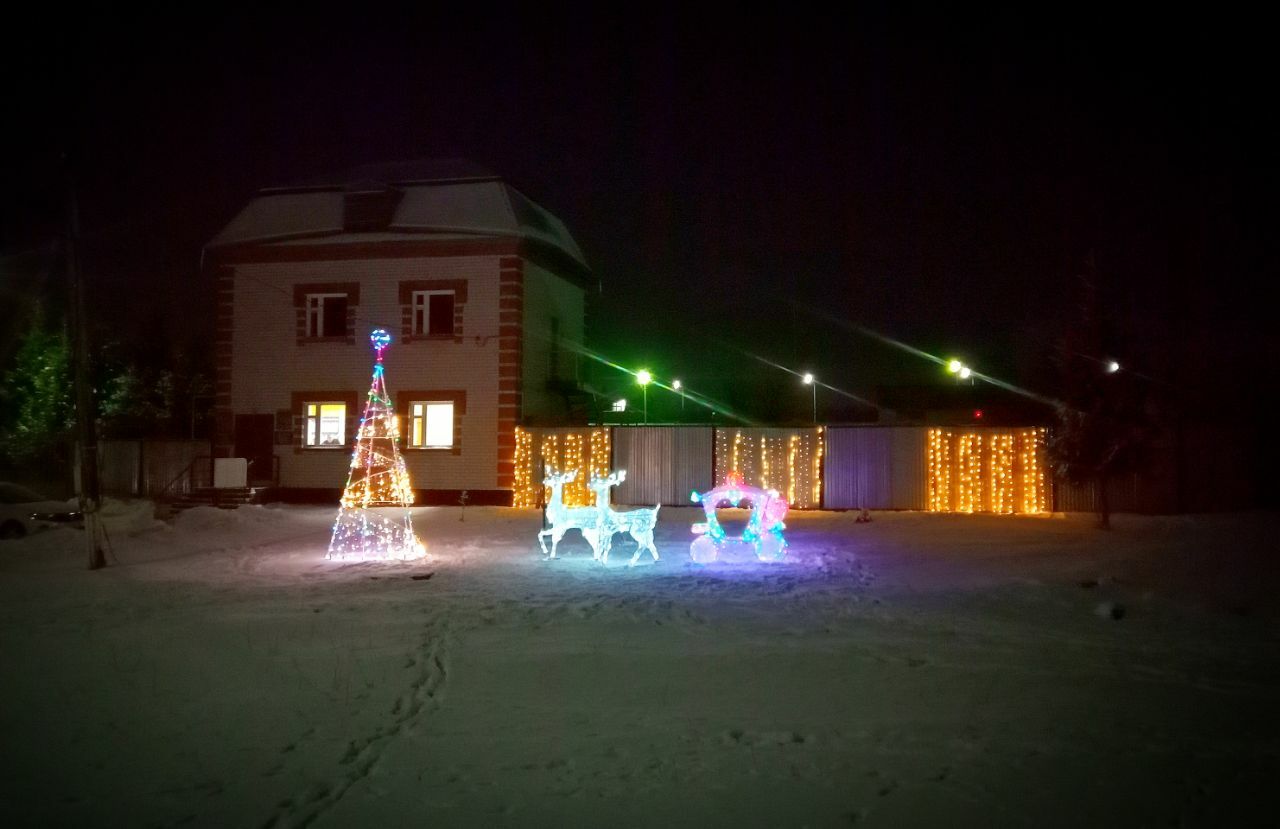 Новогодний дух окутывает Камское Устье