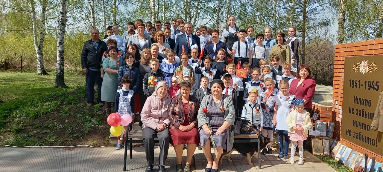 Сюкеевцы встретили День победы всем селом