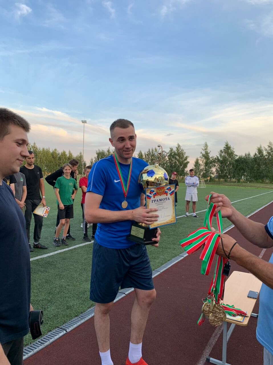 В Камском Устье определили победителей финального тура Чемпионата района по футболу