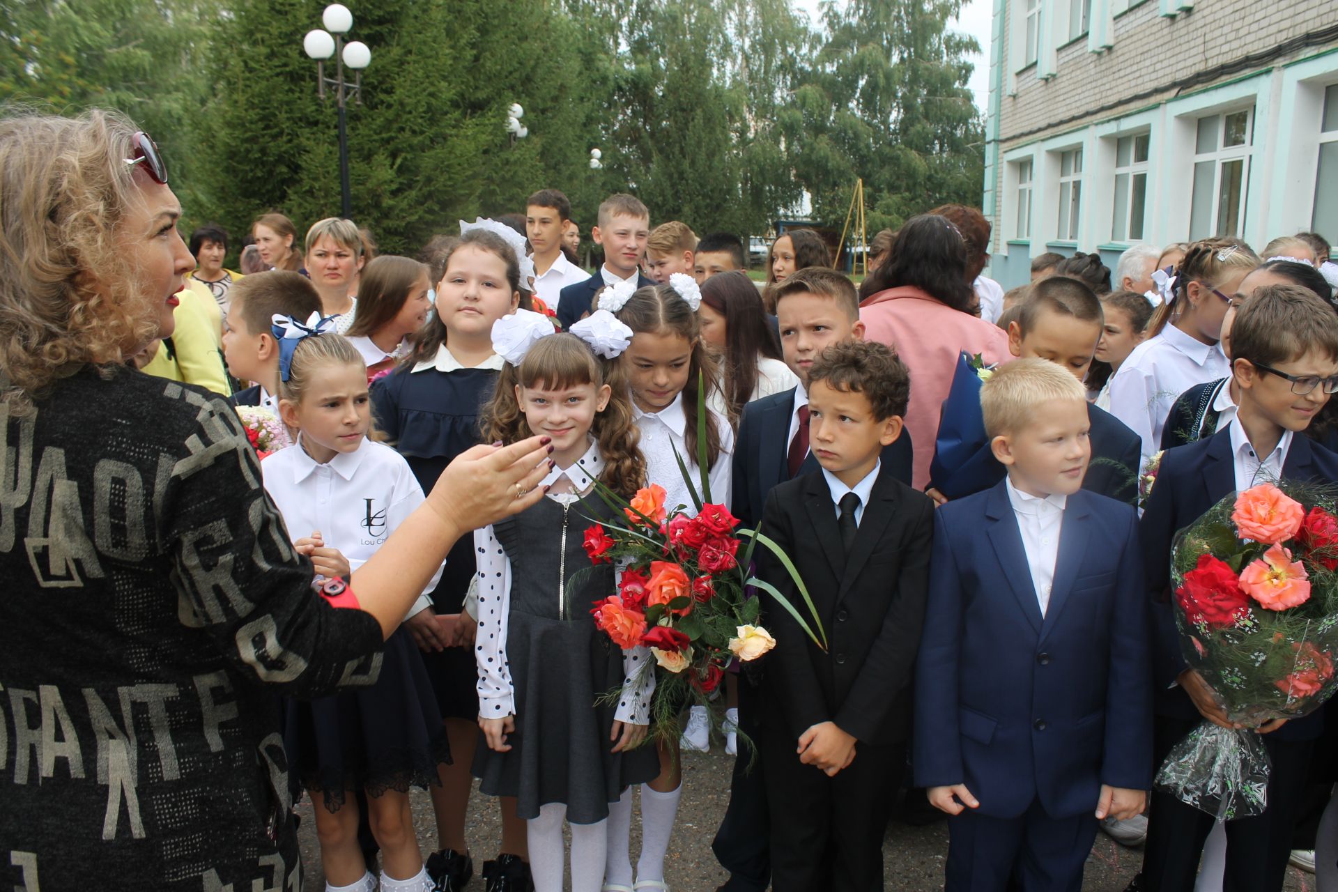 День знаний в Камскоустьинской школе
