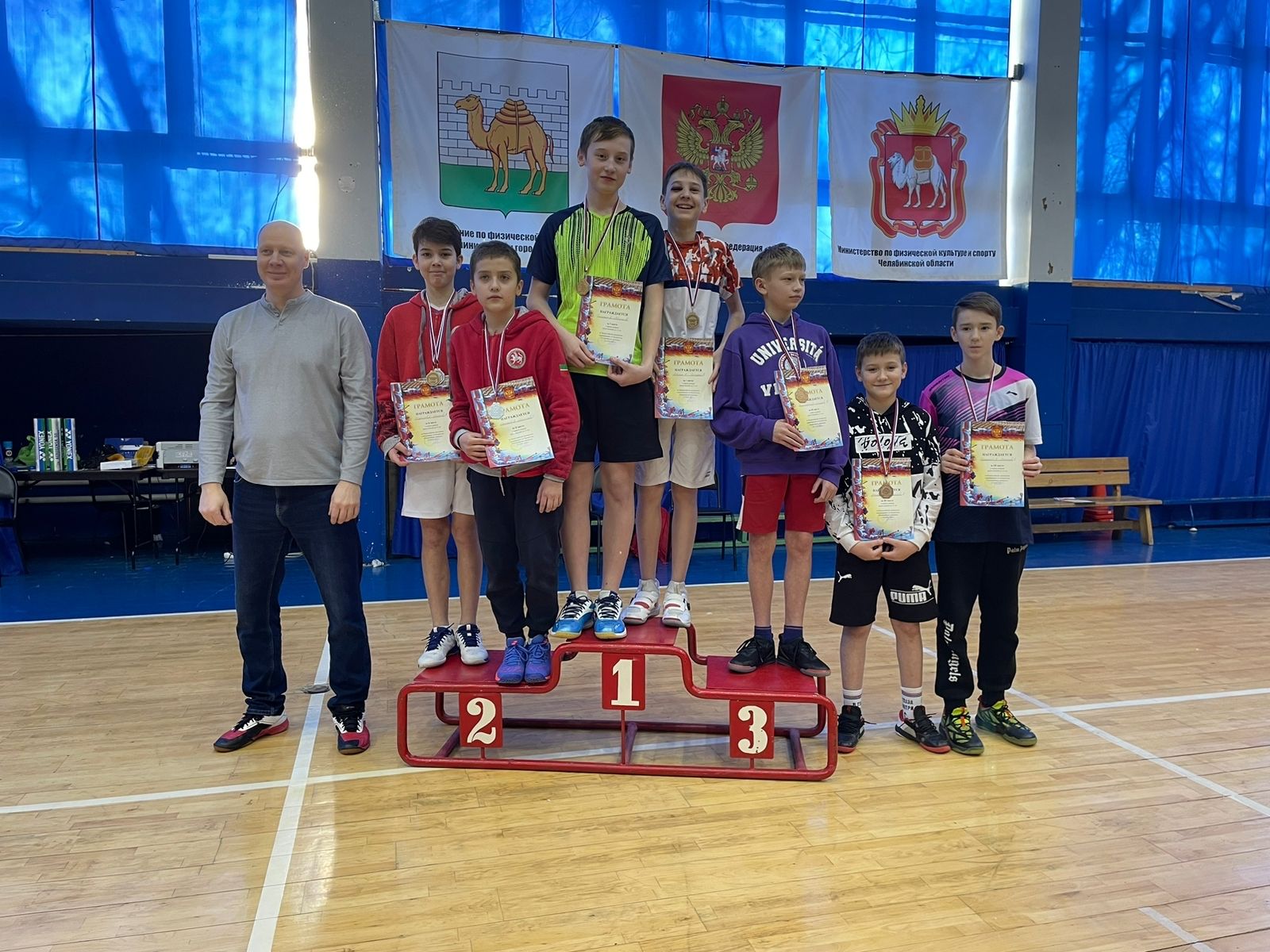 Воспитанник спортивной школы стал чемпионом Всероссийского турнира по бадминтону