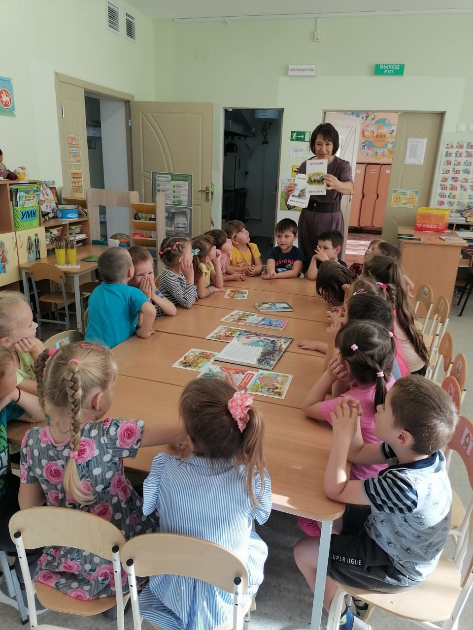 Библиотекари провели мероприятие в детском саду