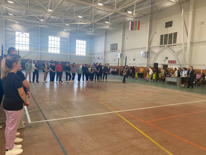 Волейболисты Камско-Устьинского района встретились на одной площадке