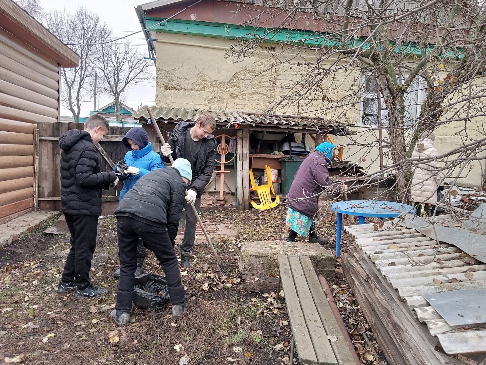 Школьники присоединились к неделе добра