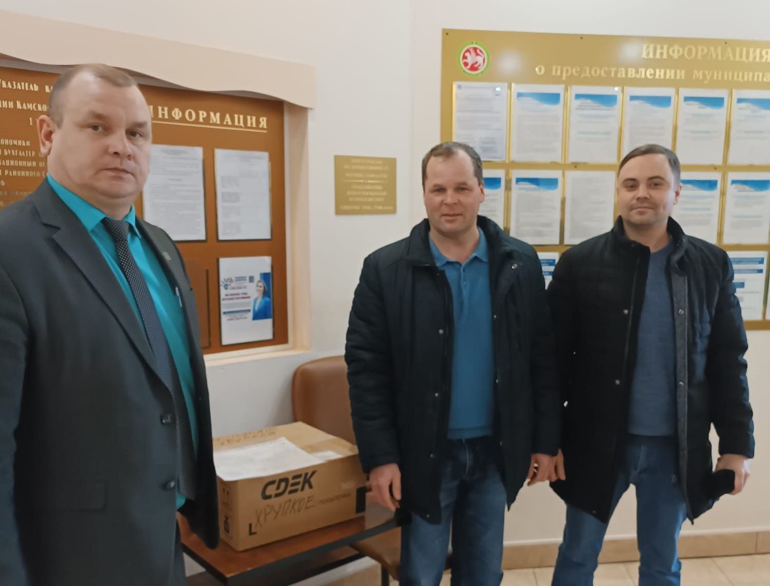Гипсовый рудник передал квадрокоптеры для военных СВО