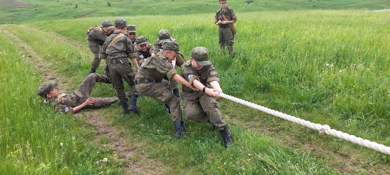 Начались военно-полевые сборы у камскоустьинских кадетов