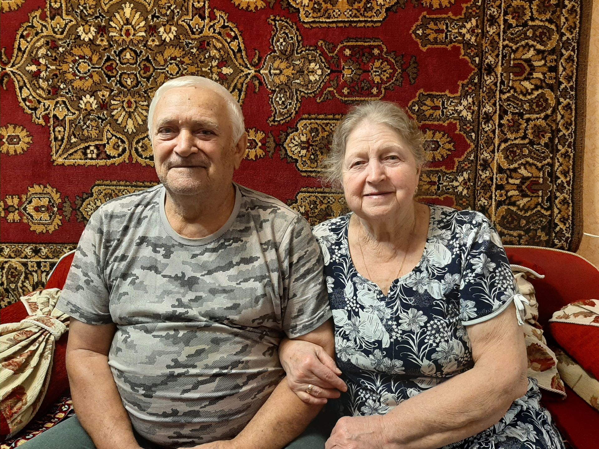 Супруги Лупаческу из Куйбышевского Затона более полувека вместе