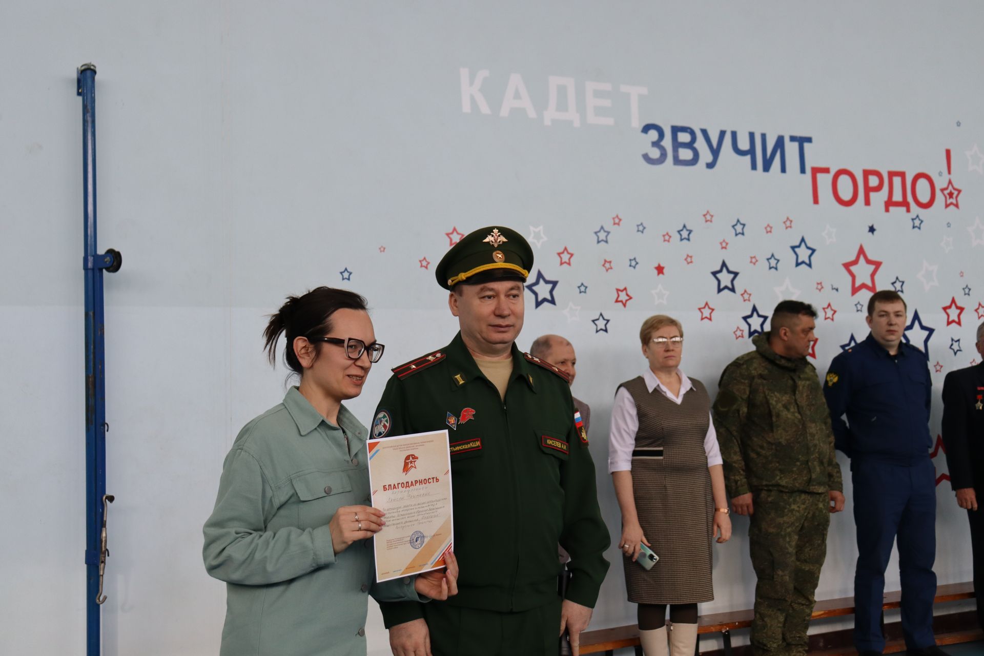 Ряды юнармейцев Камского Устья пополнили 99 школьников