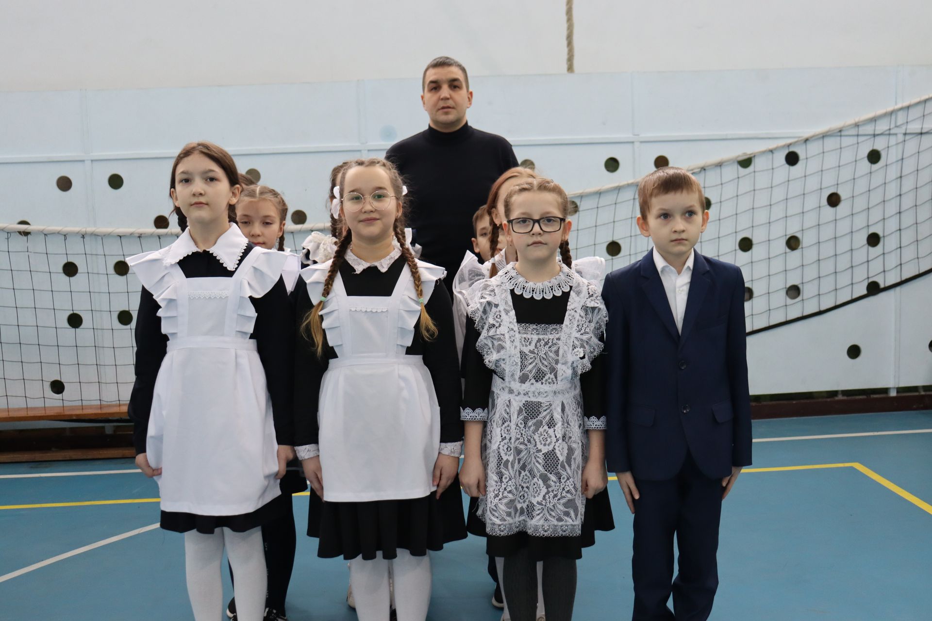 Ряды юнармейцев Камского Устья пополнили 99 школьников
