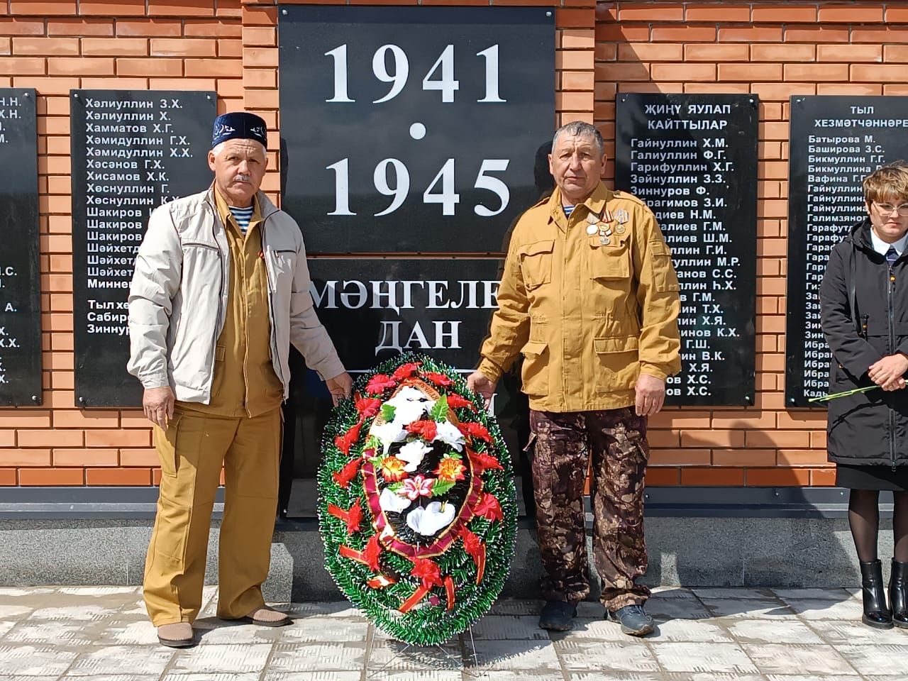 В селах Камско-Устьинского района встретили День Победы