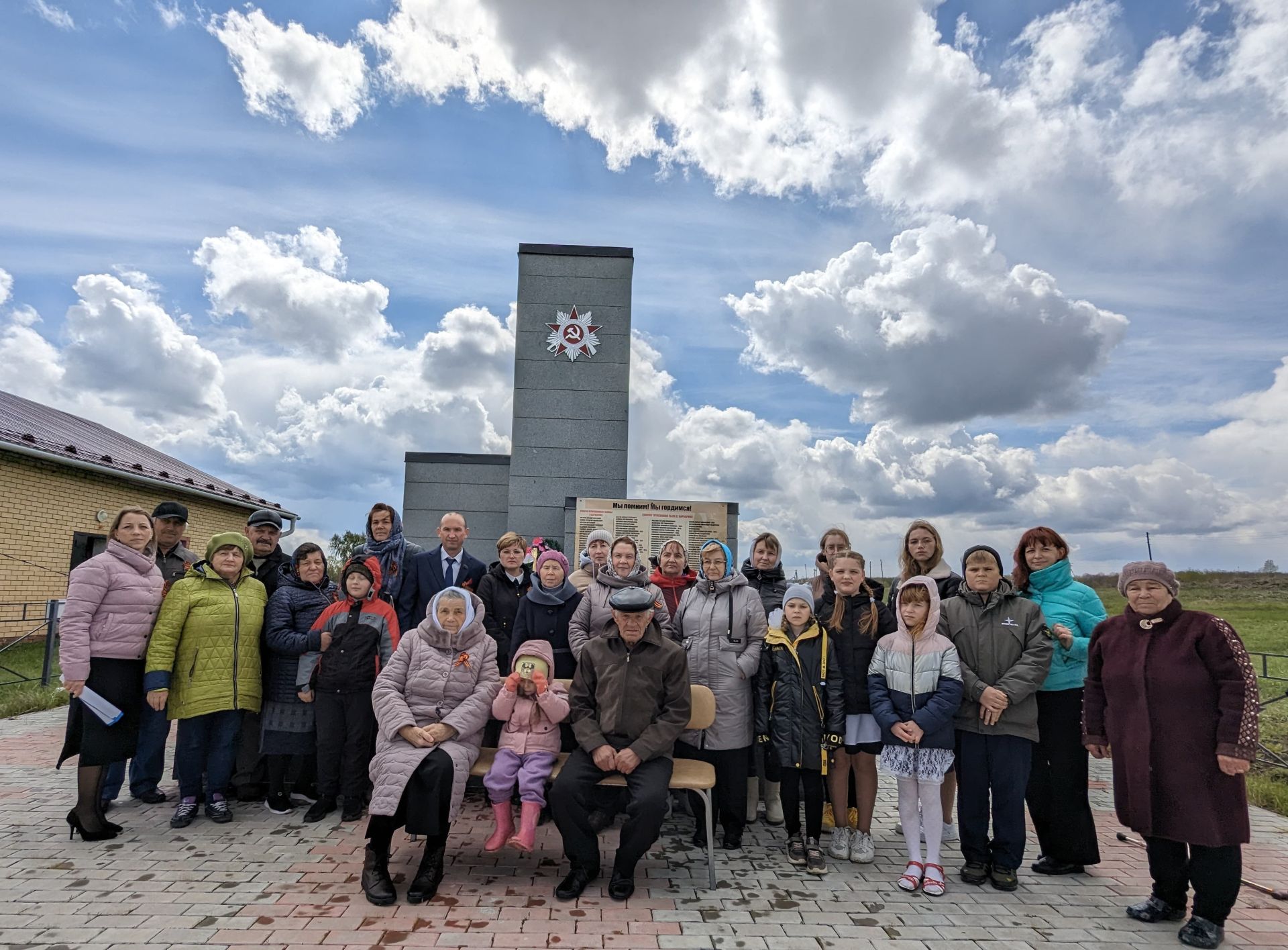 В селах Камско-Устьинского района встретили День Победы