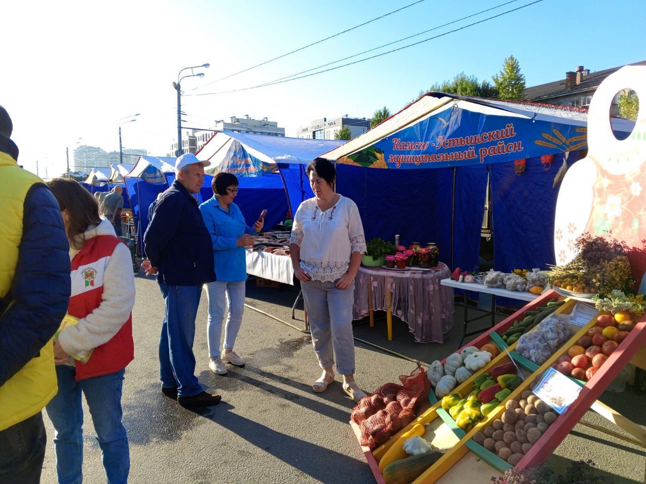 Стартовал осенний сезон сельхозярмарок