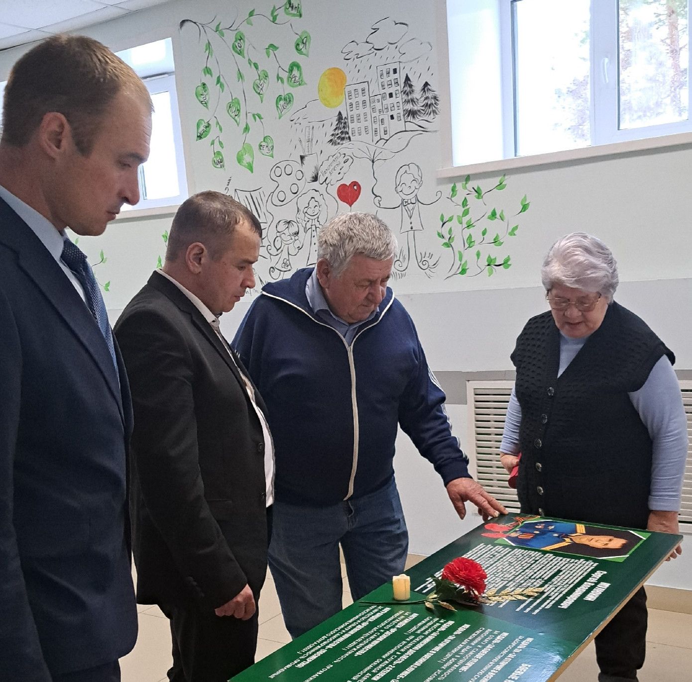 В Сюкеевской школе открыли «Парту Героя» имени героя СВО