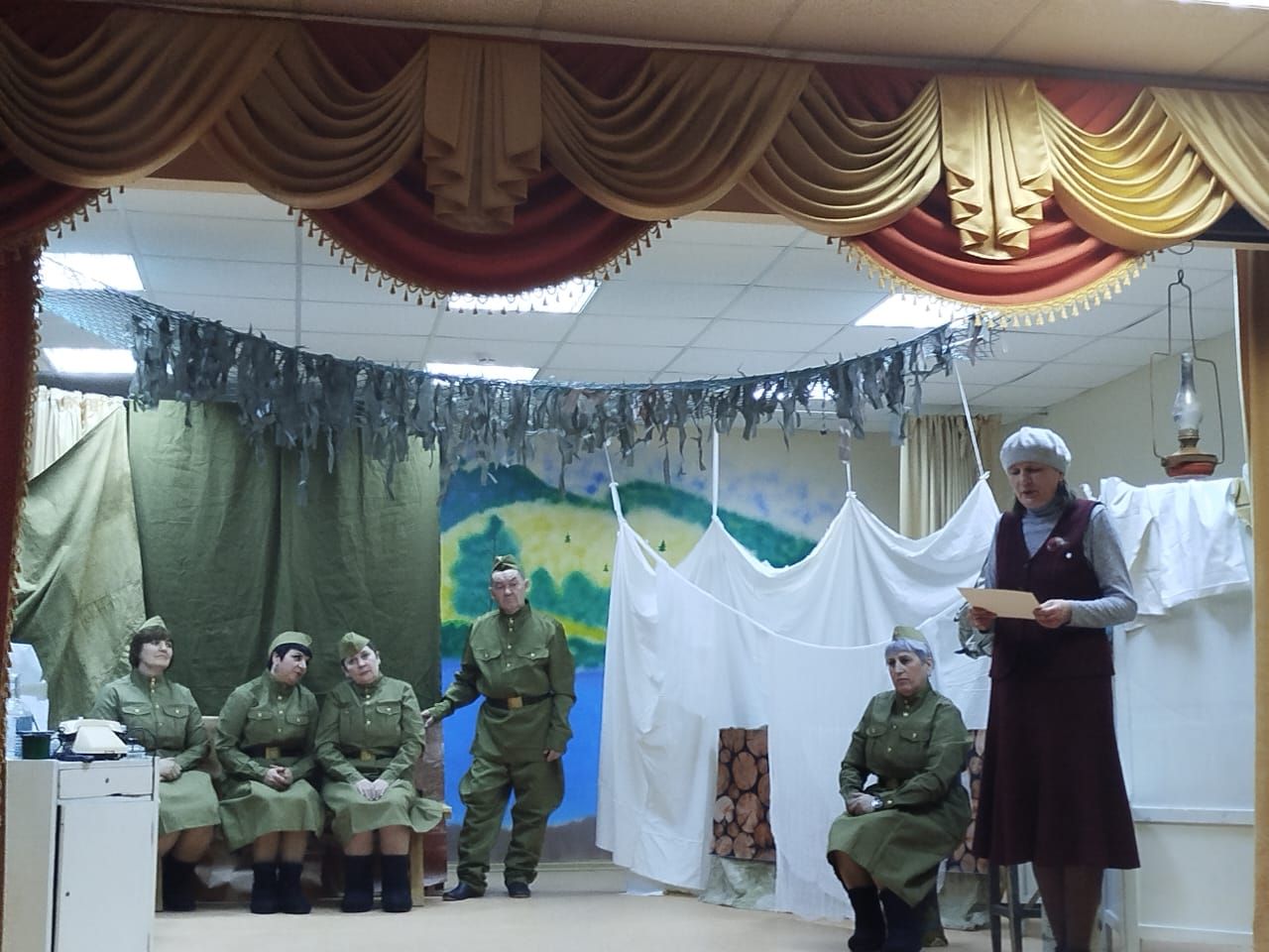 Большие Кармалы: памяти защитников Отечества посвящается