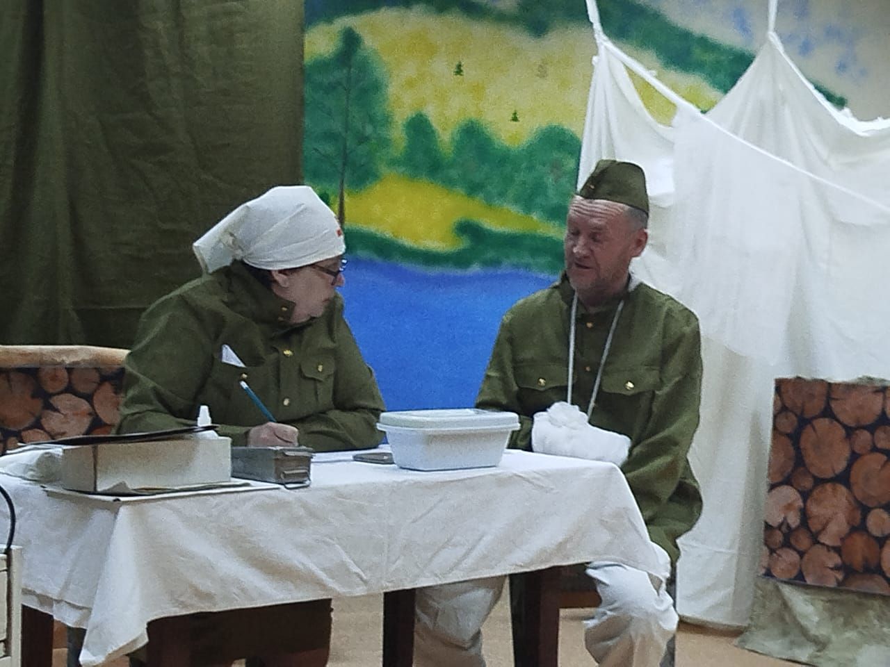 Большие Кармалы: памяти защитников Отечества посвящается