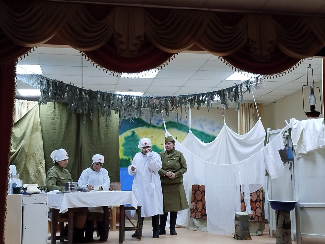 Большие Кармалы: памяти защитников Отечества посвящается