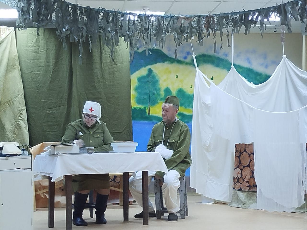 Большие Кармалы: памяти защитников Отечества посвящается