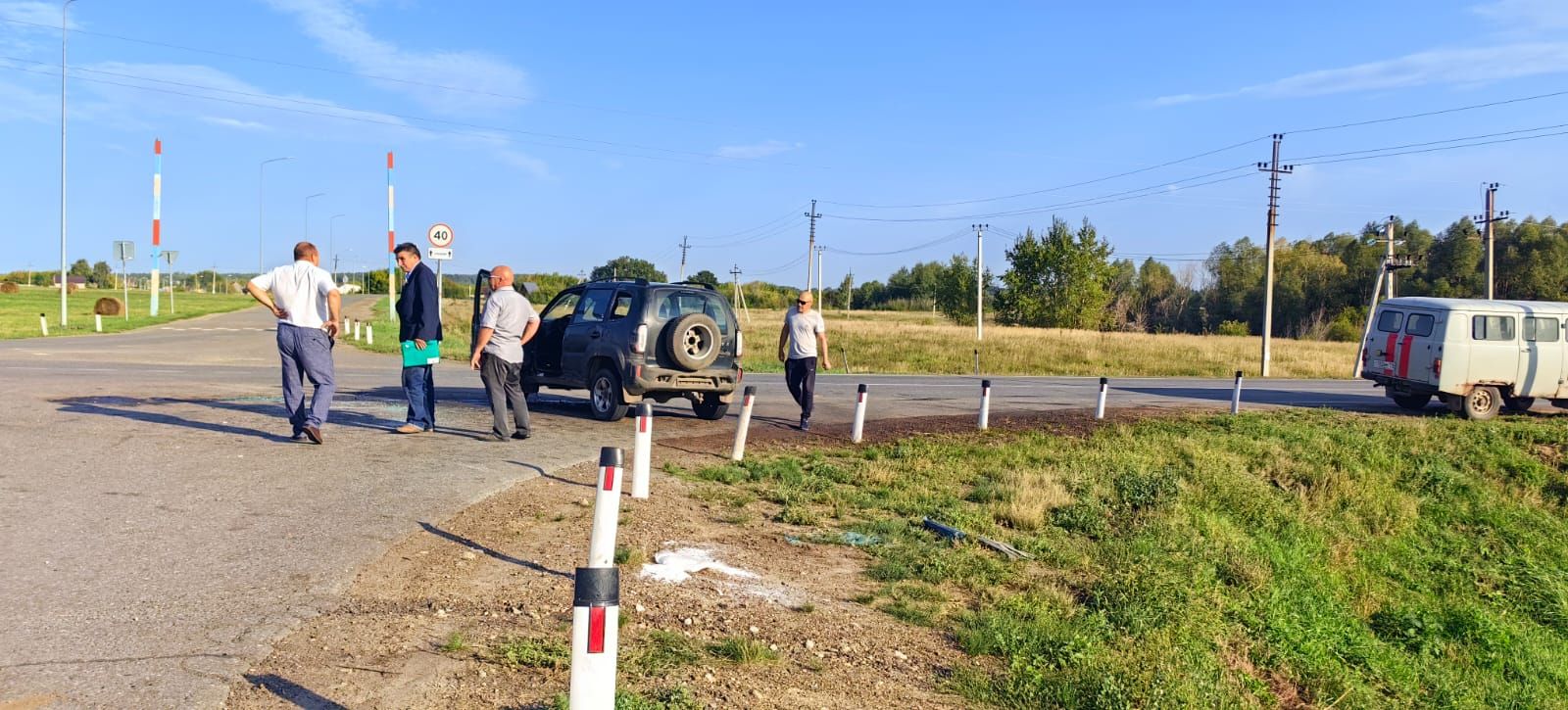 Очередное ДТП на перекрестке в Камском Устье