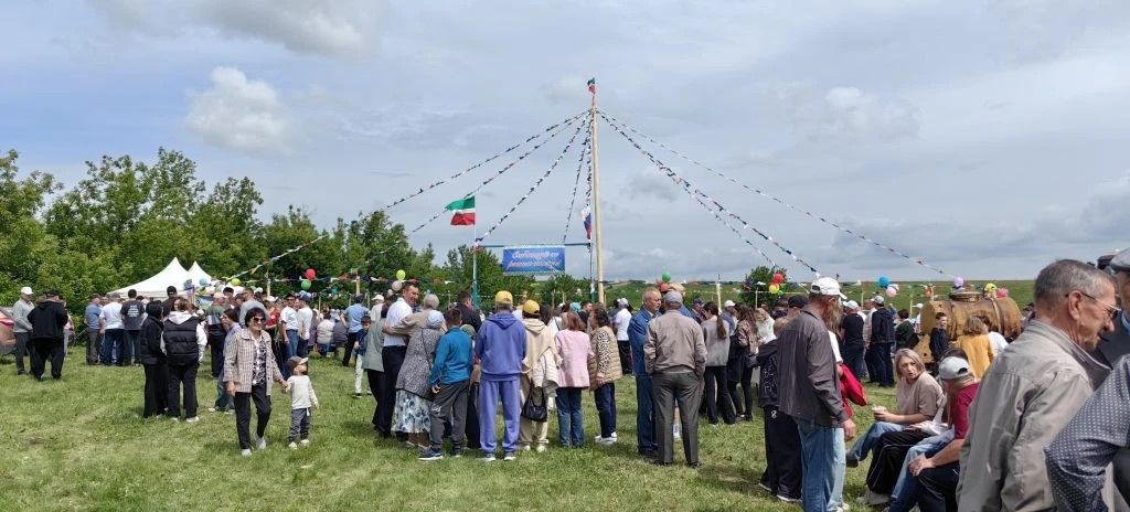 В Большом Мереткозино проходит сельский праздник
