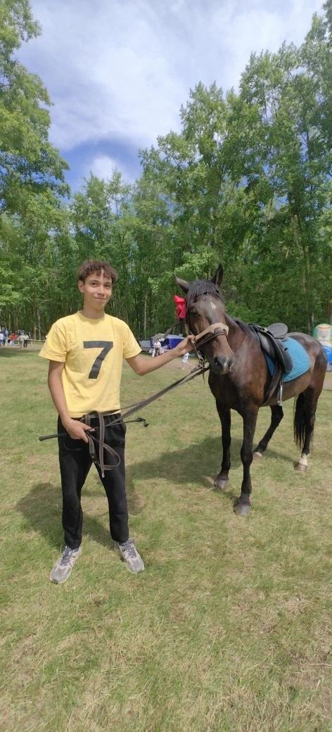 Самому юному наезднику в Камском Устье – 13 лет