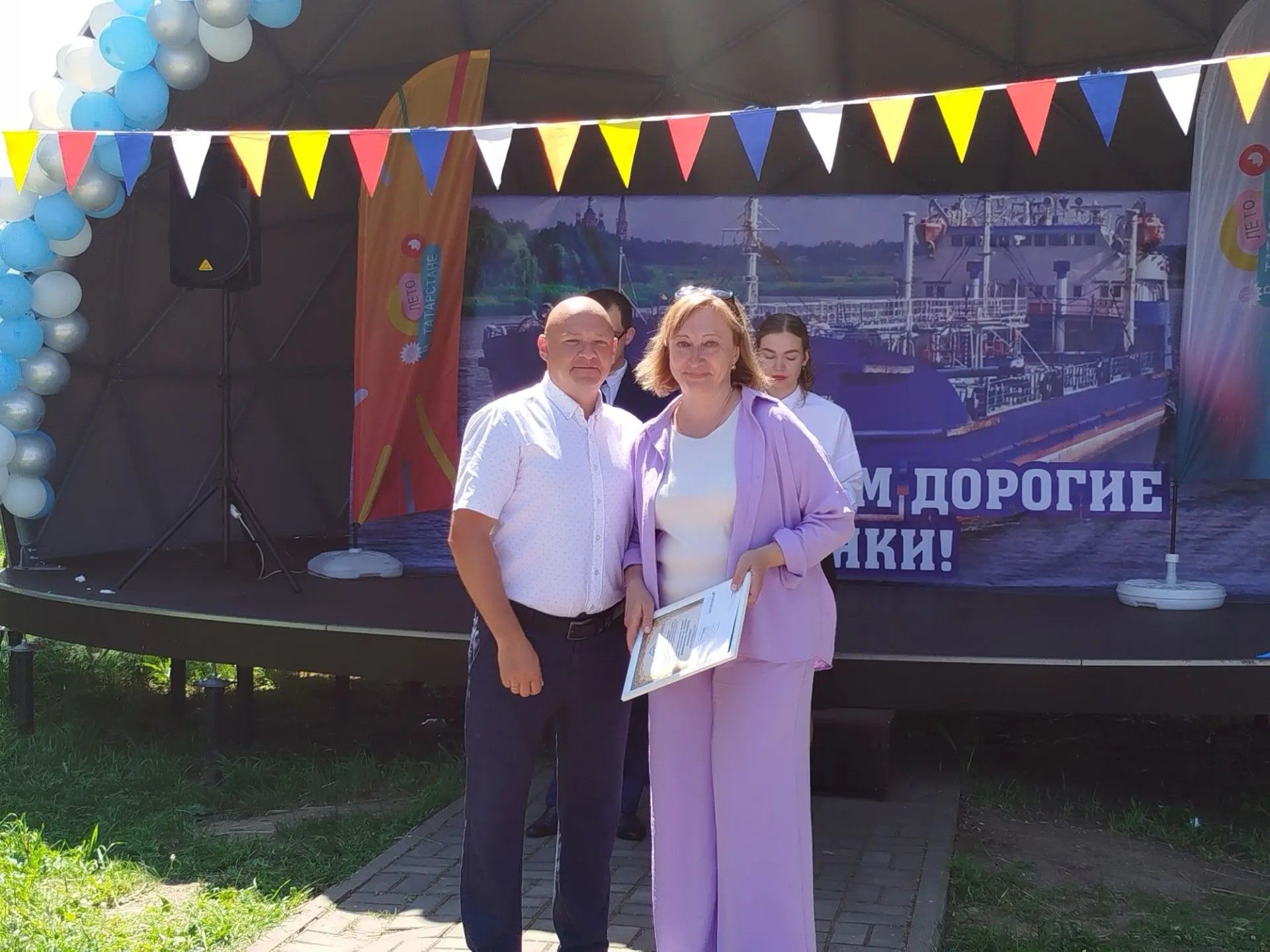 День речника встретили на яркой праздничной ВОЛНЕ
