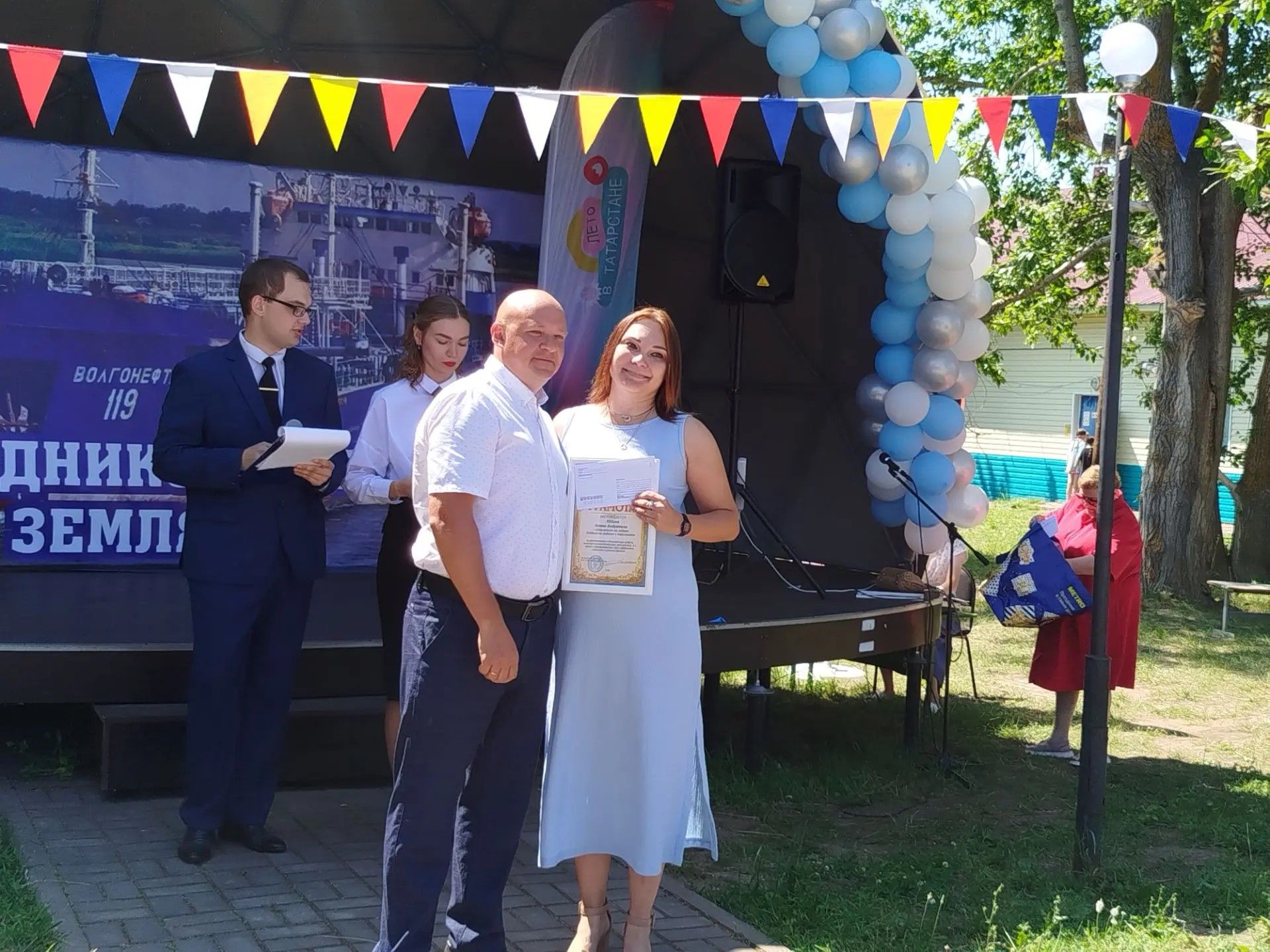 День речника встретили на яркой праздничной ВОЛНЕ