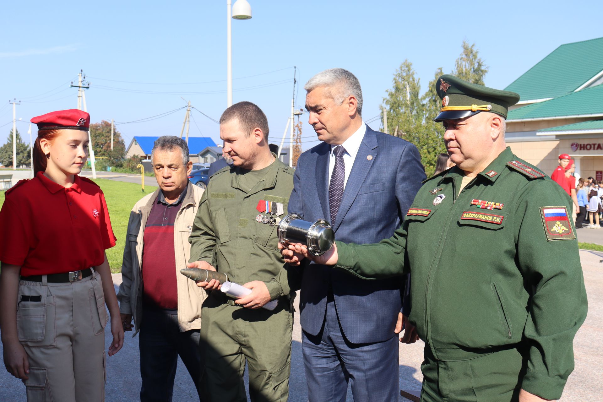 В Камском Устье заложили капсулу времени для потомков
