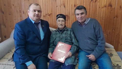 Житель Клянчеево отметил свой 97-й год рождения