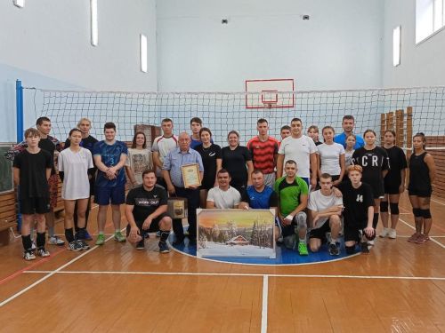 Турнир по волейболу прошел в День физкультурника