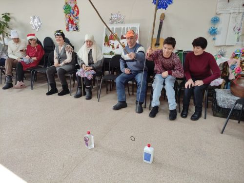 Рождественские встречи с людьми из общества инвалидов