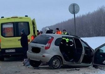 Две аварии на дороге от Камского Устья до Шеланги
